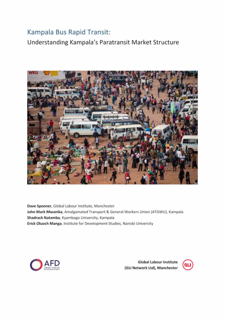 Image of cover of GLI Report on Understanding Kampala's Paratransit Market Structure