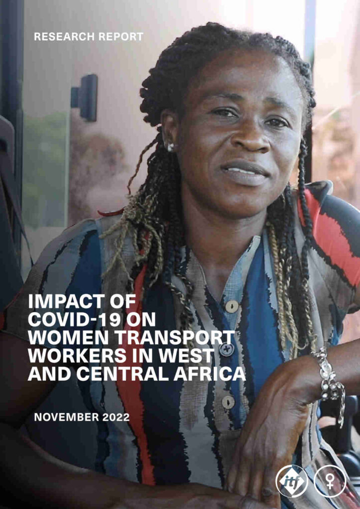 image of report on Impact of Covid-19 on Women Transport Workers in West and Central Africa with ITF